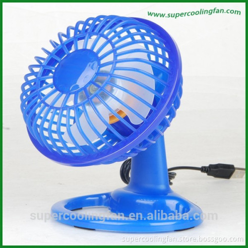 4" plastic usb desk fan, promotional gift fan, USB electric desk fan